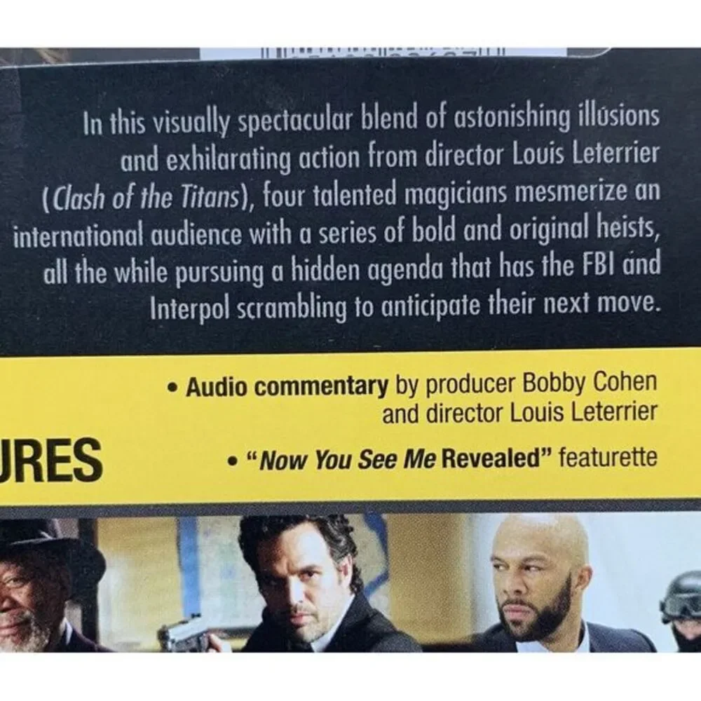 Now‎ You See Me DVD + Digital Ultraviolet 2013 NIP